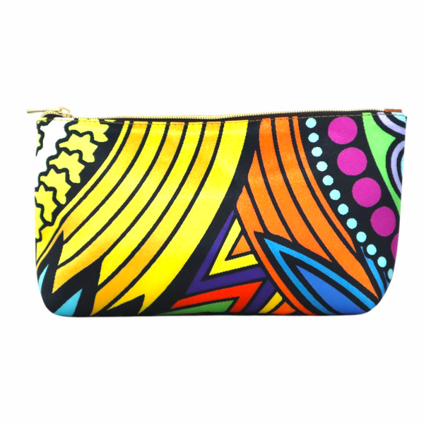 Makeup Bag - Flores y Ruedas