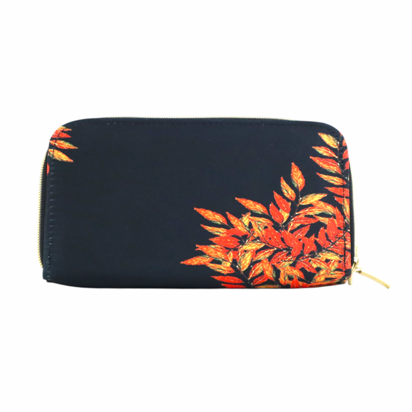 Billetera Doble Zipper - Colibri Corazon