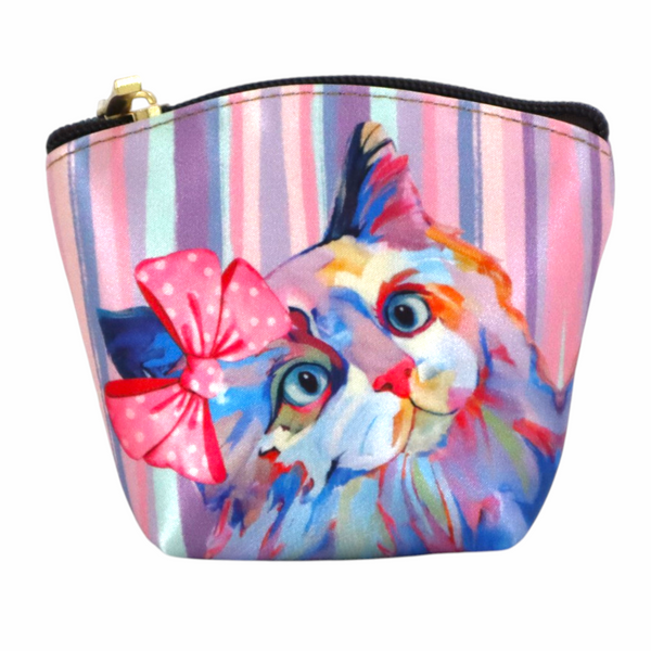 Monedero - Gatito Pastel