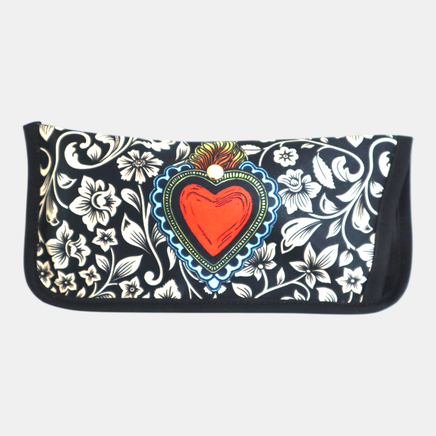 Funda Lentes	- Corazon Floral