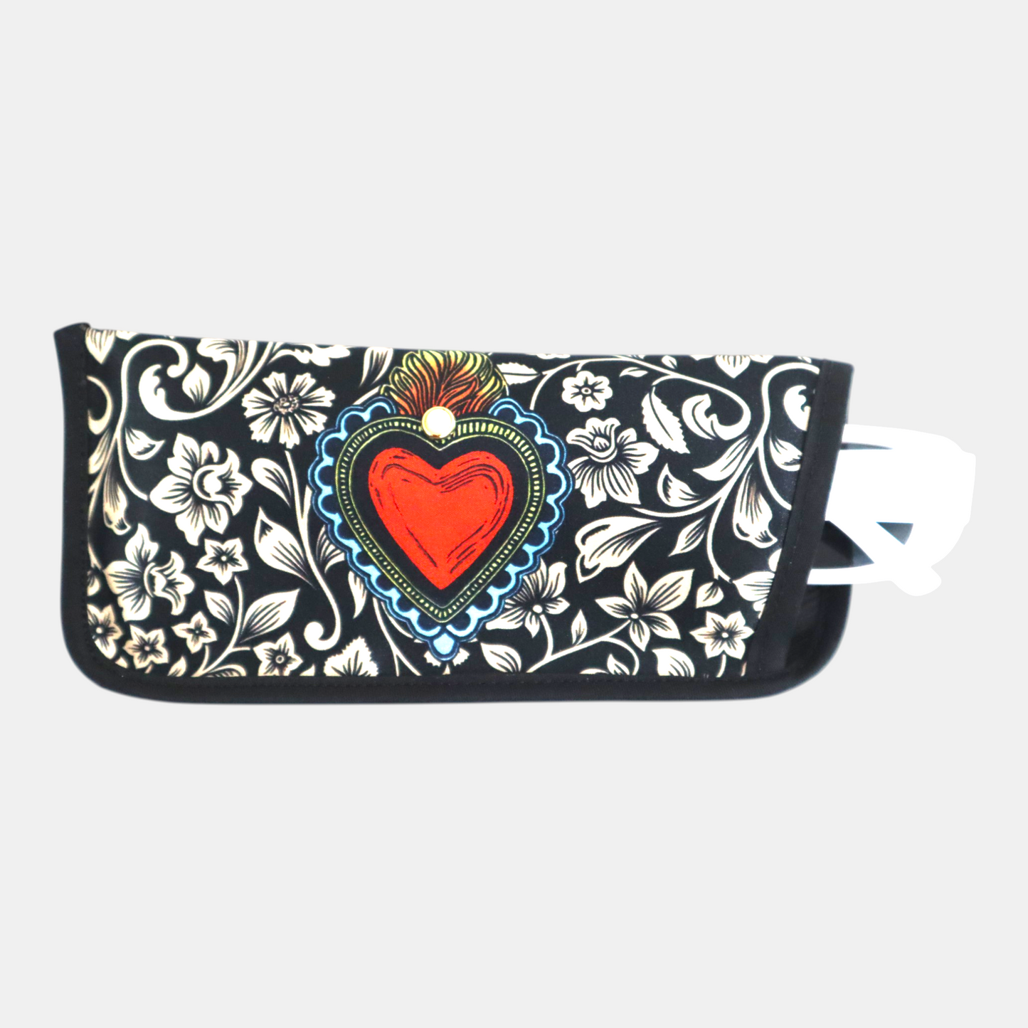 Funda Lentes	- Corazon Floral