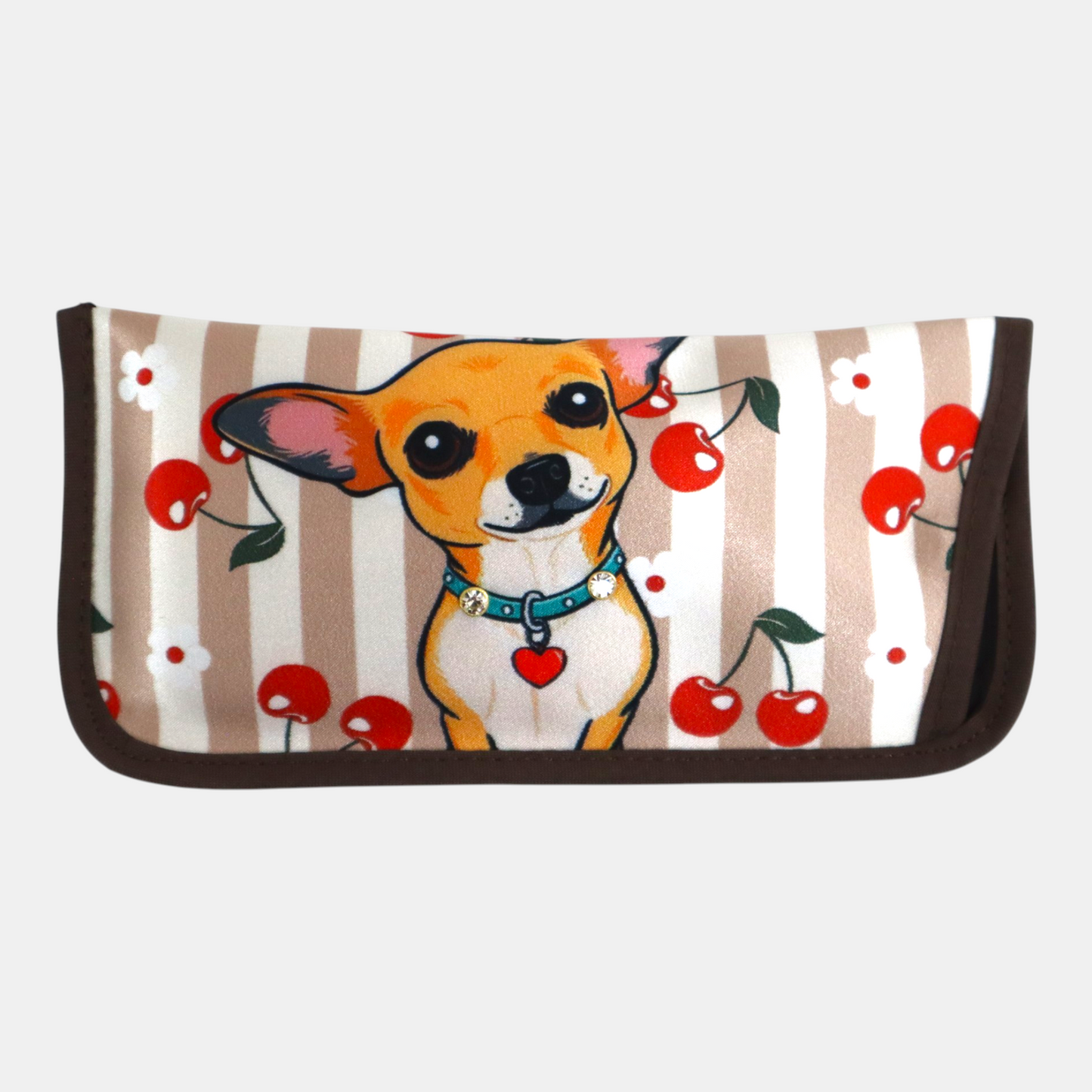 Funda Lentes	- Perrito Cherry