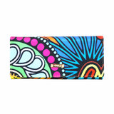 Billetera Sofía - Flores y Ruedas