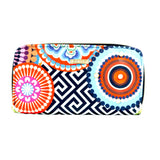 Billetera Doble Zipper - Circles