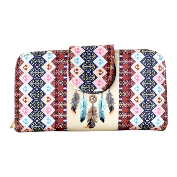 Colette Wallet - Indigo Dreamcatcher