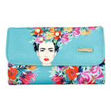 Marie Wallet - Frida Flores Aqua
