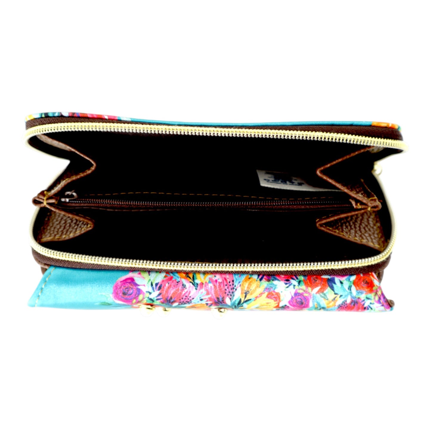 Marie Wallet - Frida Flores Aqua