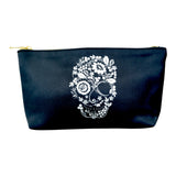 Makeup Bag - Skull Flower