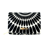 Dalia Wallet - Black Petal