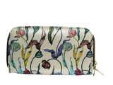 Billetera Doble Zipper - Peony
