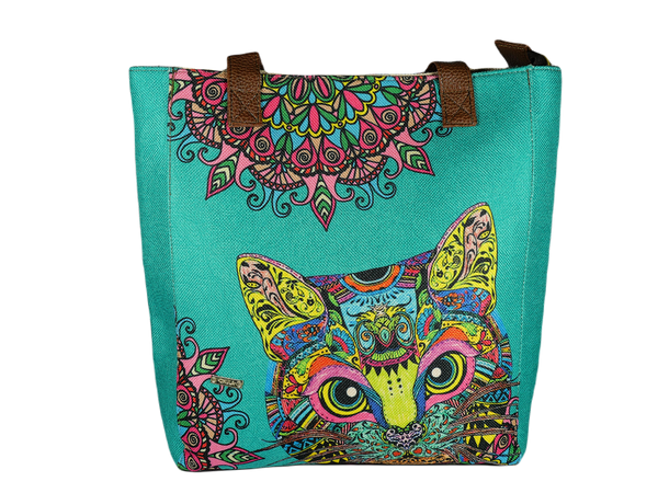 Tote Yute - Mandala Cat