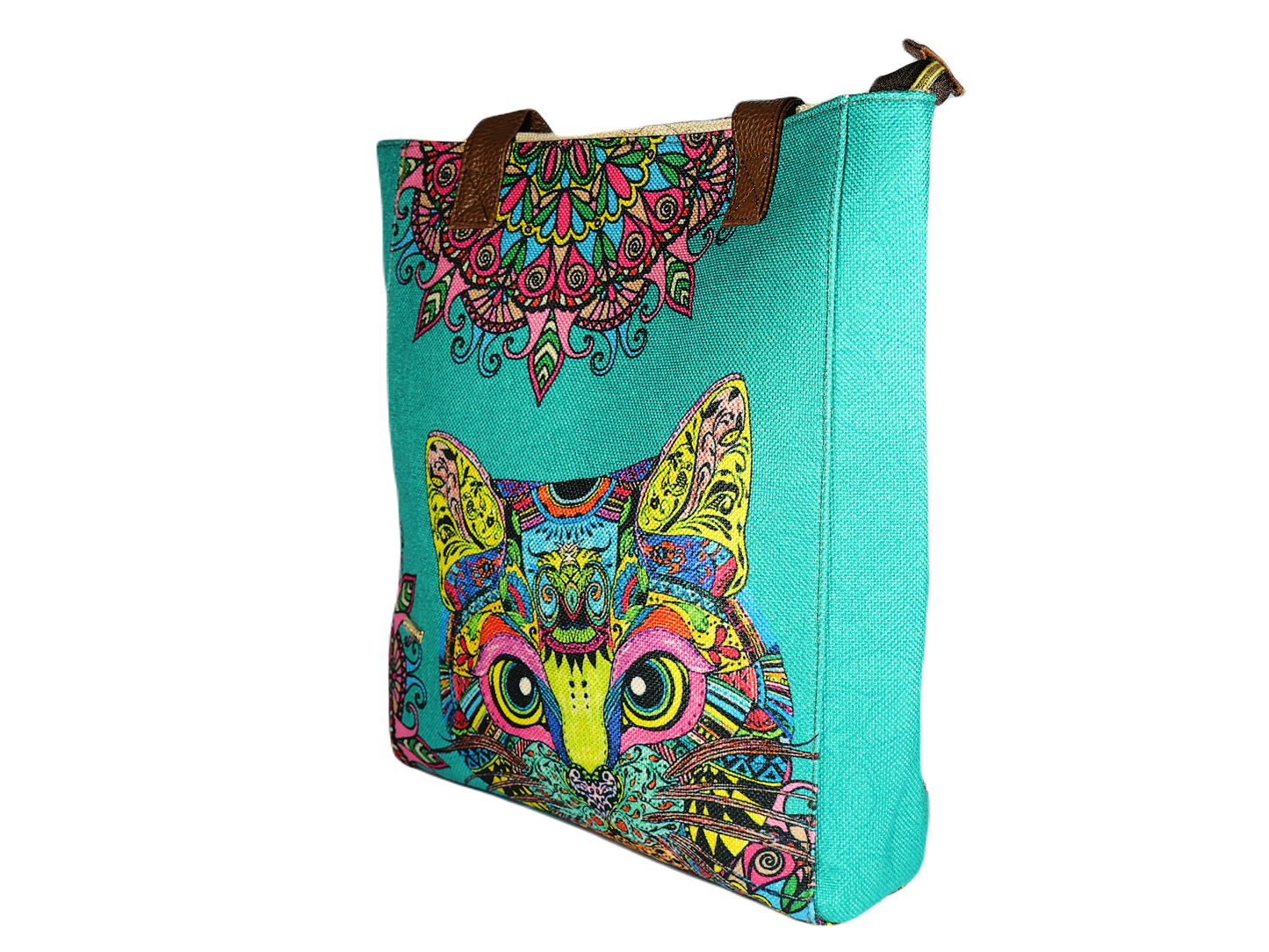 Tote Yute - Mandala Cat